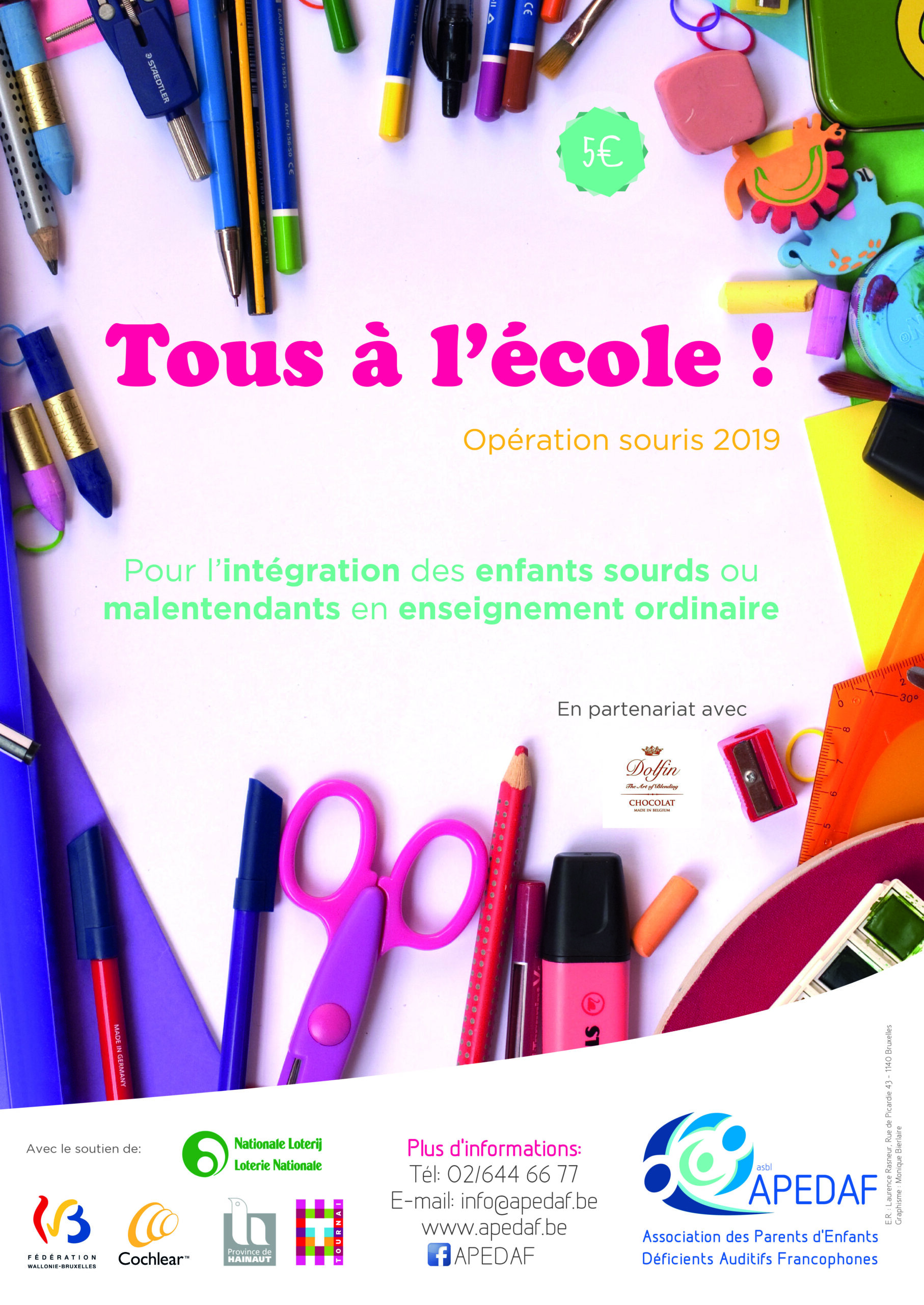 Lire la suite à propos de l’article Opération « Tous à l’école ! » 2019