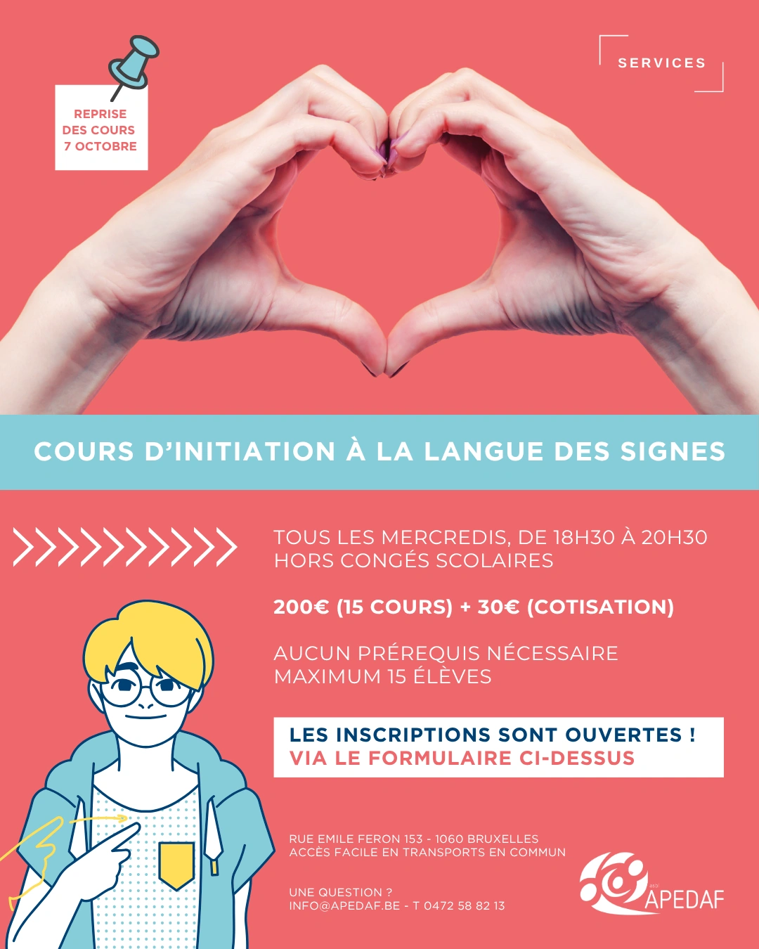 Cours LSFB 2026-2027